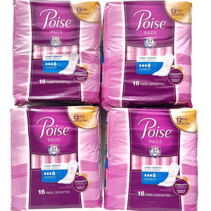 64 Poise Pads - Long #4 Moderate Contour Fit